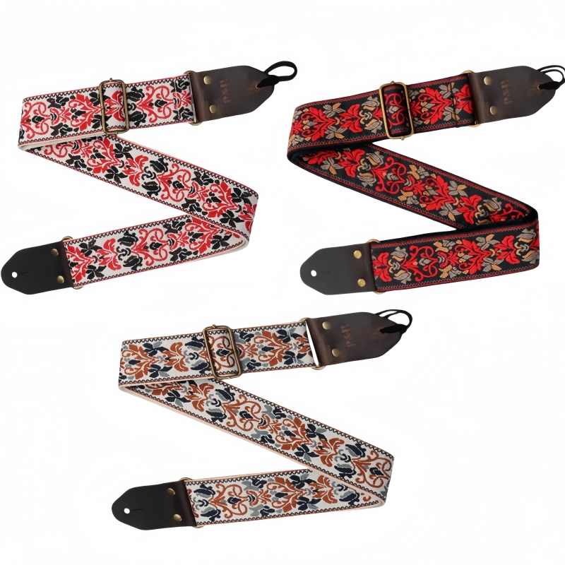 Women Electronic Accessories - Pasek do gitary Miwayer Vintage Flowers,