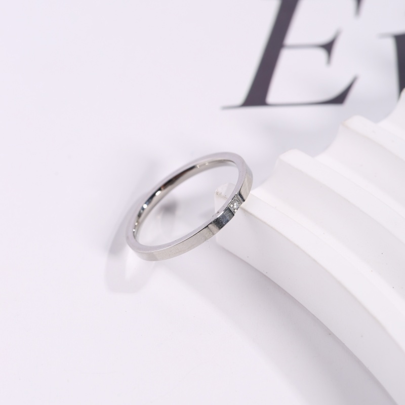 Women Accessories Meaning - 1 sztuka delikatnego pierścionka ze stali