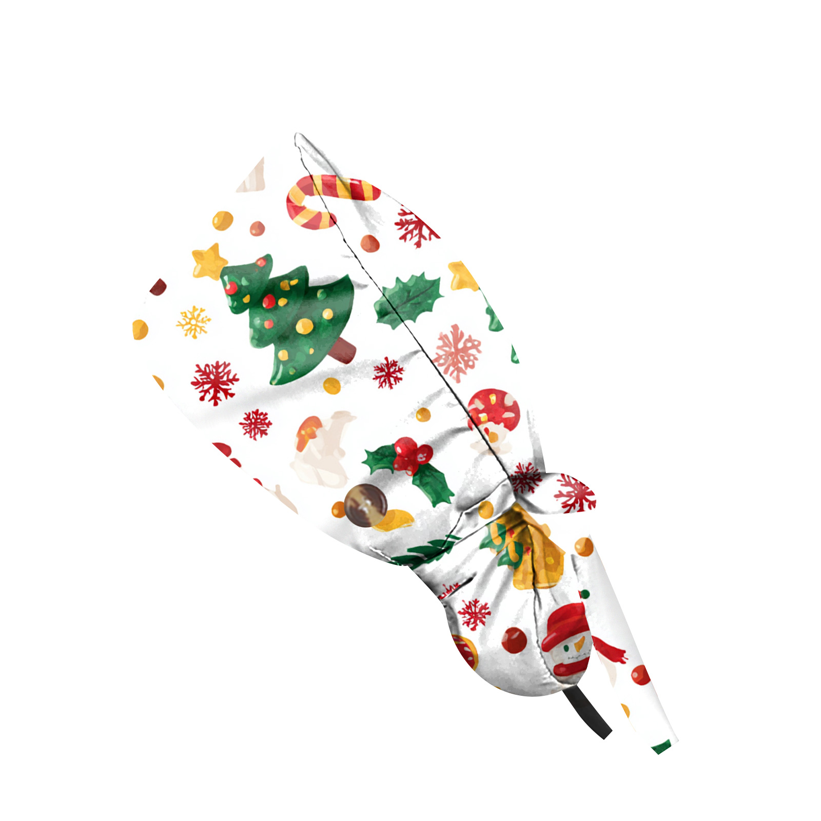 Women'S Work Accessories - Czapki chirurgiczne z nadrukiem świątecznym, czapki