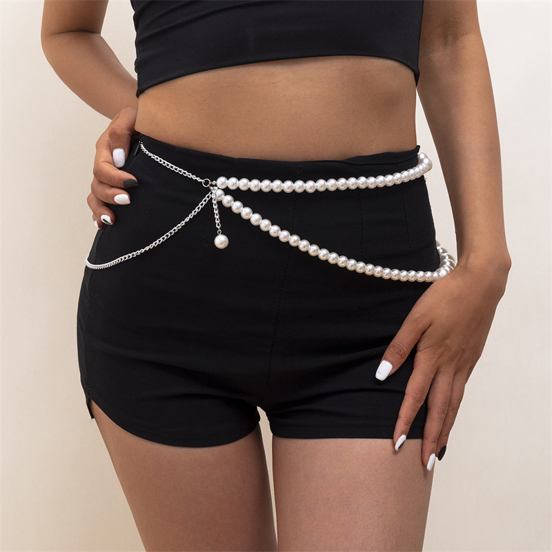 Women'S Jeans Accessories Chain - Damski pasek do talii, elegancki pasek
