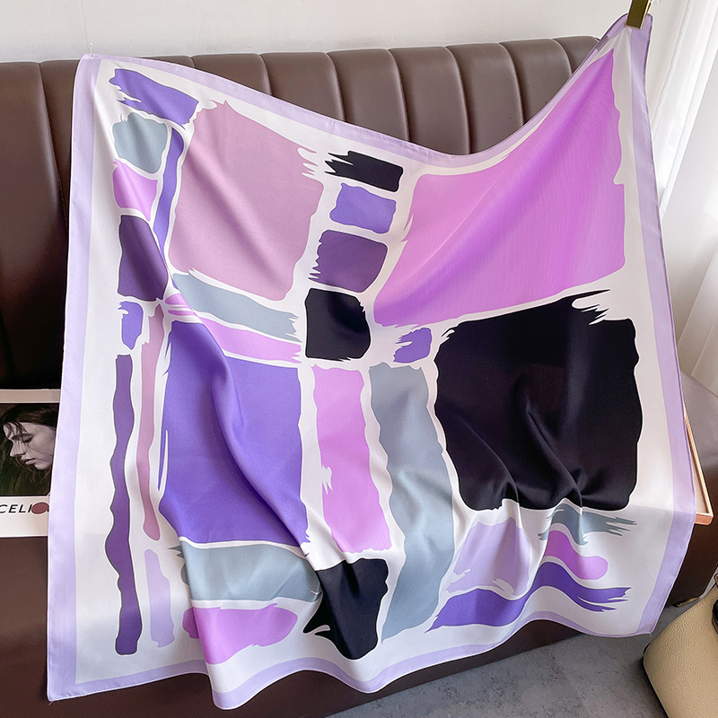 Women Accessories Brands - 90*90cm luksusowej marki jedwabny kwadratowy szalik