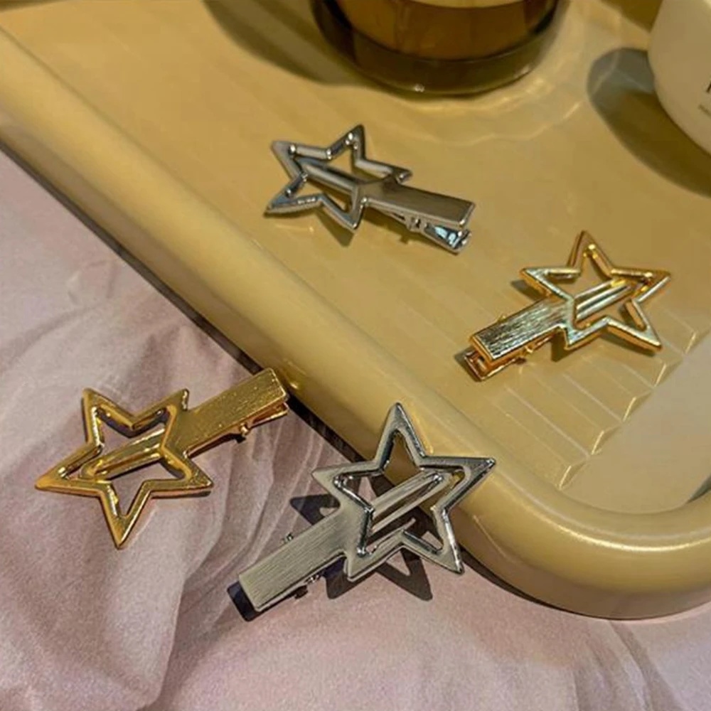 Women'S Accessories Gift Ideas - Spinki do włosów Y2K z pentagramem