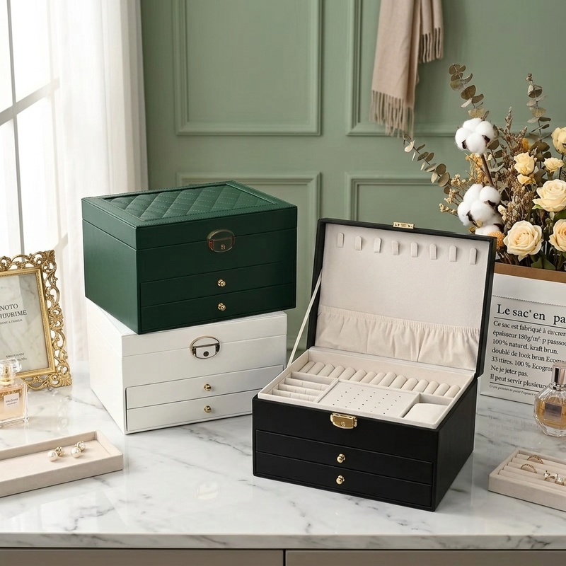 Women Accessories Drawer - Pudełko na biżuterię o dużej pojemności,