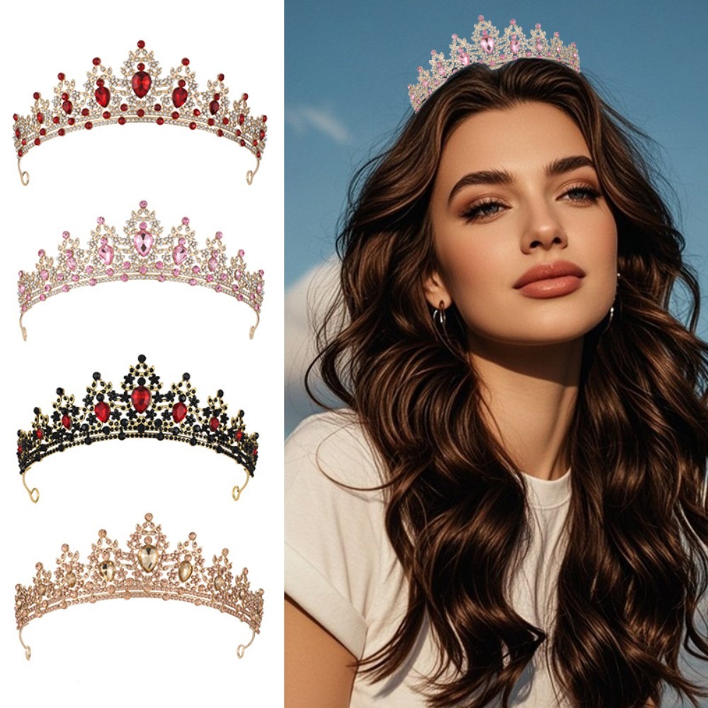 Women Accessories For Wedding - Vintage Korona Ślubna z Liśćmi i