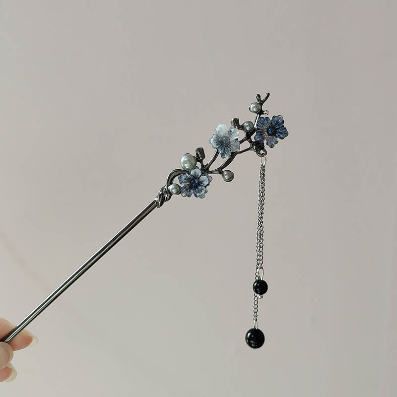 Hair Fork Stick - Klasyczna spinka do włosów, pałeczki, tuszowy