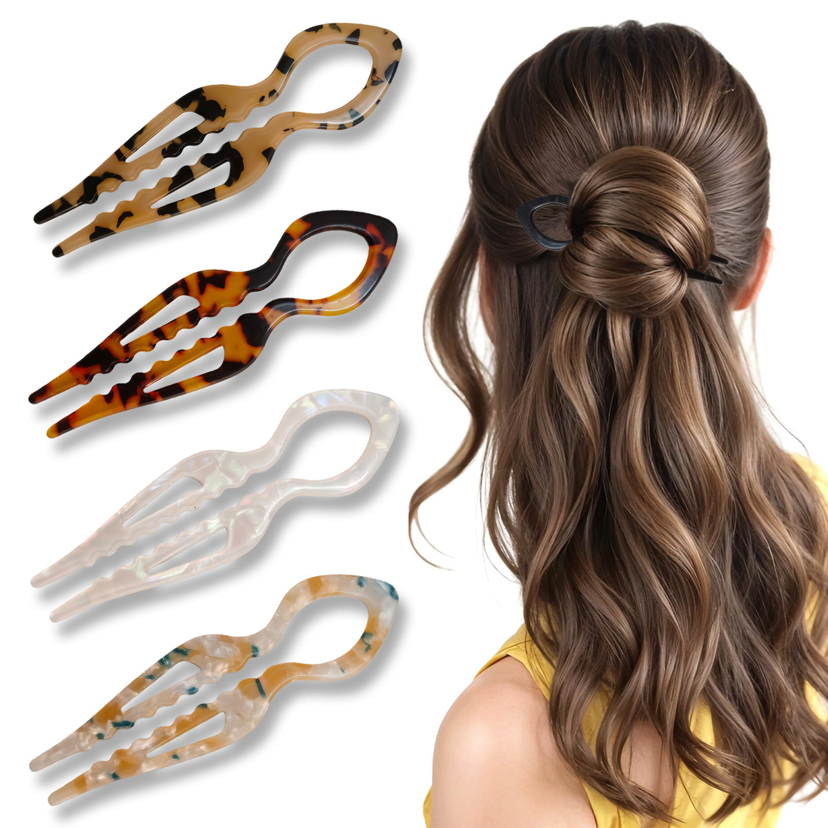Szpilki do włosów w kształcie  – Hair Fork Stick recenzja i cena