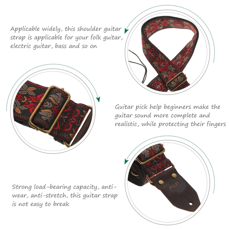 Pasek do gitary Miwayer Vintag – Women Electronic Accessories recenzja i cena