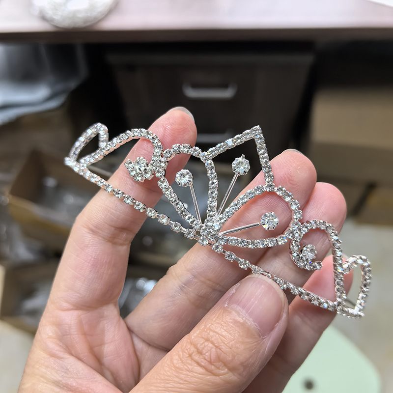 Srebrna Korona Ślubna z Cyrkon – Women Accessories For Wedding recenzja i cena