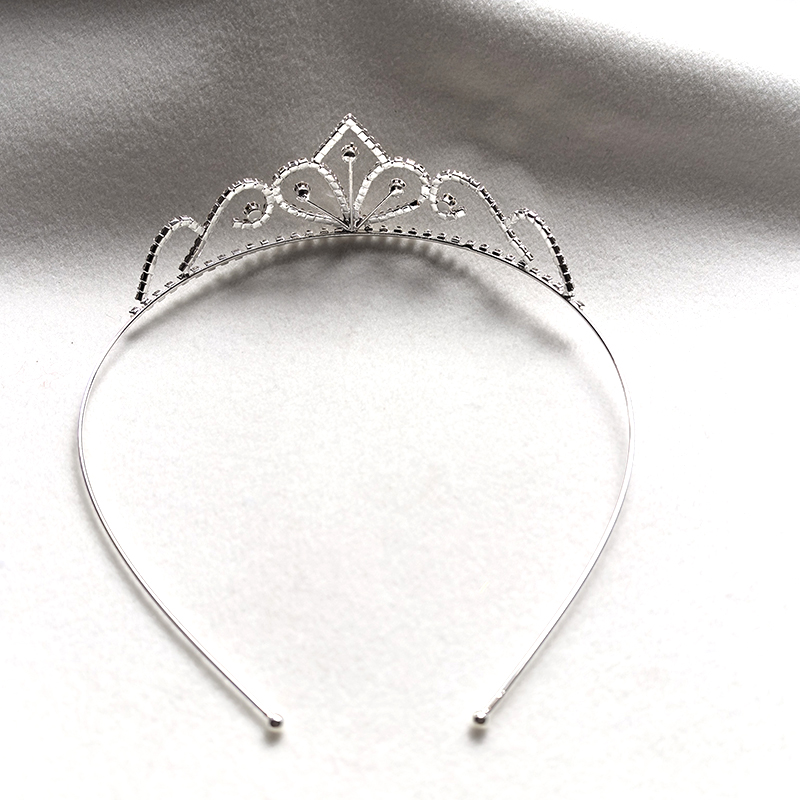 Srebrna Korona Ślubna z Cyrkon – Women Accessories For Wedding recenzja i cena