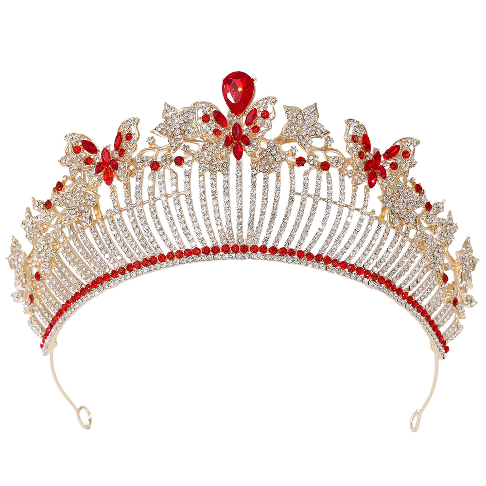 Aluminiowa korona lotosu jako  – Women Accessories For Wedding recenzja i cena