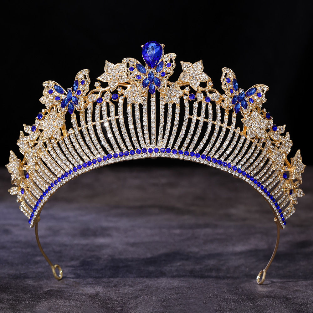 Aluminiowa korona lotosu jako  – Women Accessories For Wedding recenzja i cena