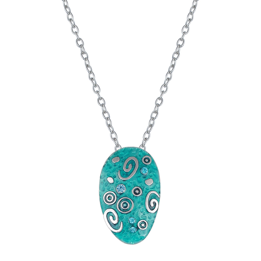Emaliowany naszyjnik z zawiesz – Women'S Accessories Gift Ideas recenzja i cena