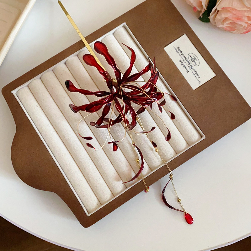 Super Bajkowe Czerwone Lilie P – Hair Fork Stick recenzja i cena