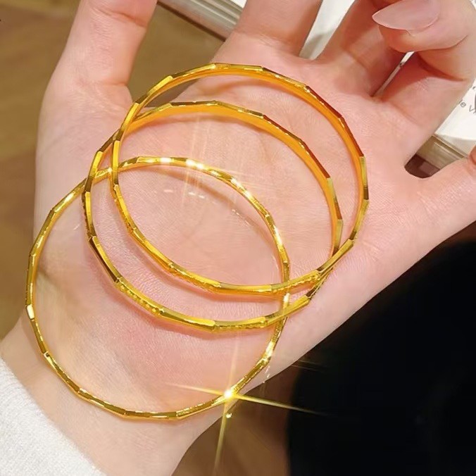 Złota bransoletka damska 24K A – Women Accessories Meaning recenzja i cena