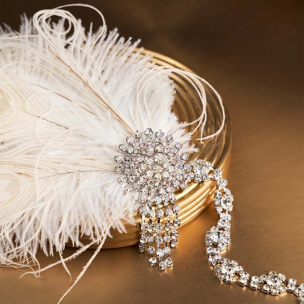 Vintage Opaska do włosów z pió – Women Accessories Online recenzja i cena