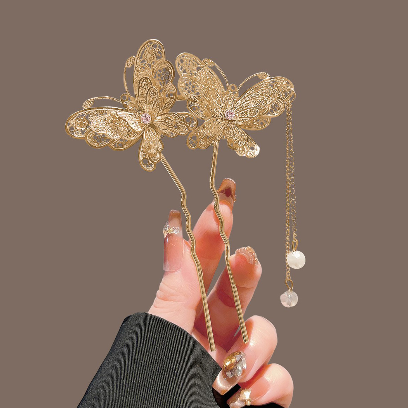 Elegancka spinka do włosów w s – Hair Fork Stick recenzja i cena
