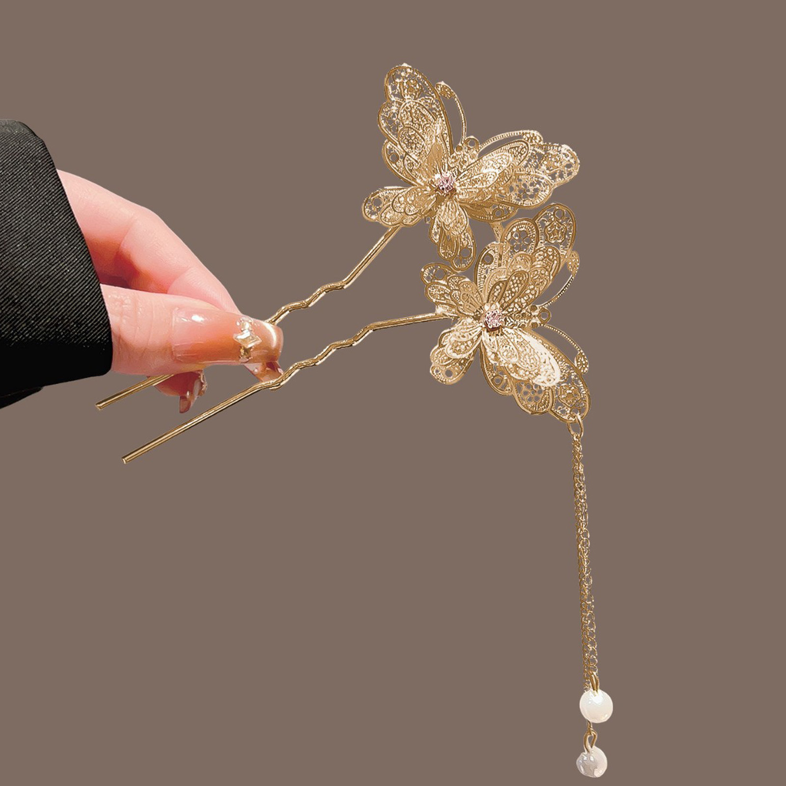 Elegancka spinka do włosów w s – Hair Fork Stick recenzja i cena