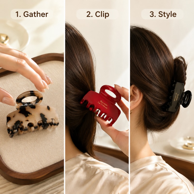 Francuskie klamry do włosów śr – Women'S Work Accessories recenzja i cena