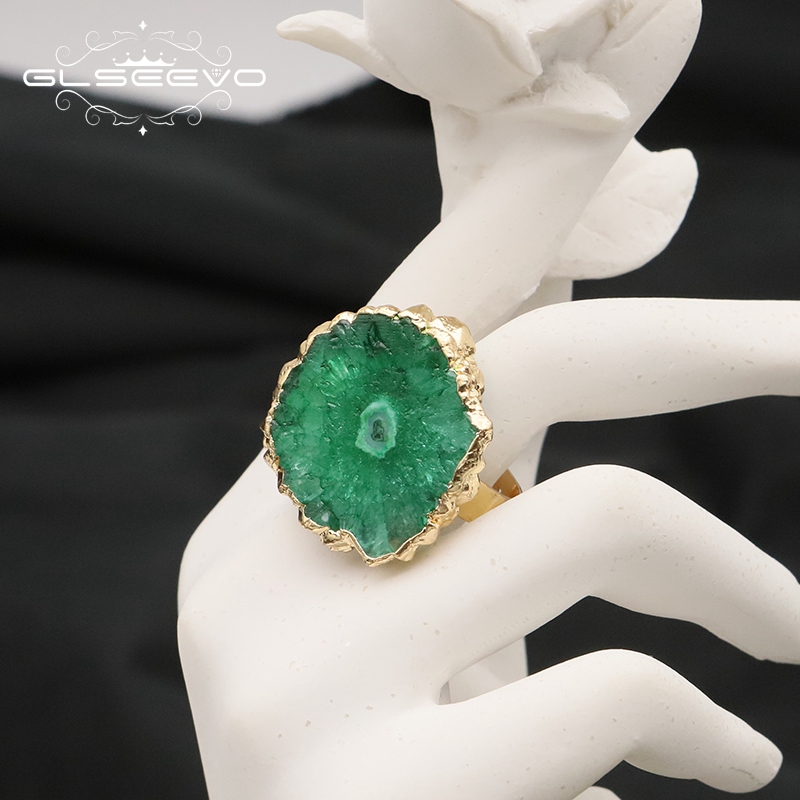 GLSEEVO zielony naturalny kami – Women'S Accessories Gift Ideas recenzja i cena