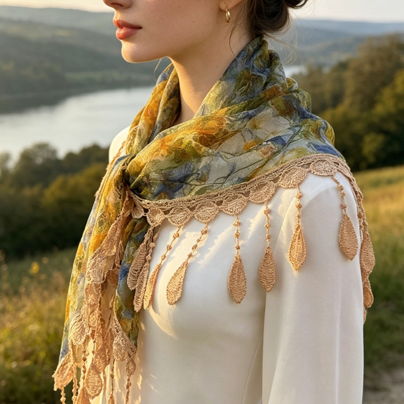 Vintage'owa kwiatowa koronkowa – Women Electronic Accessories recenzja i cena