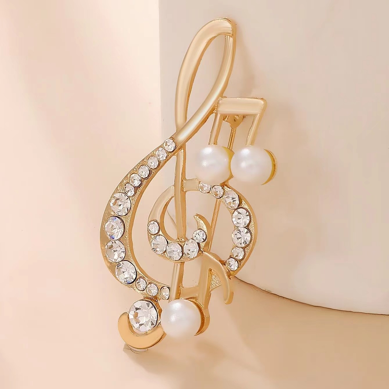 1Pc Eleganckie broszki z nutam – Women'S Accessories Gift Ideas recenzja i cena