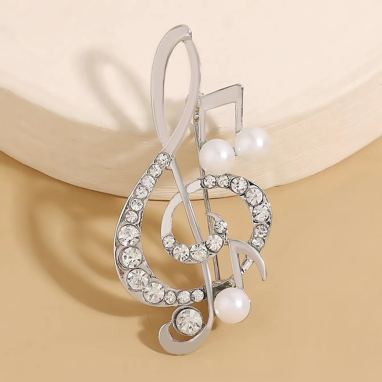 1Pc Eleganckie broszki z nutam – Women'S Accessories Gift Ideas recenzja i cena