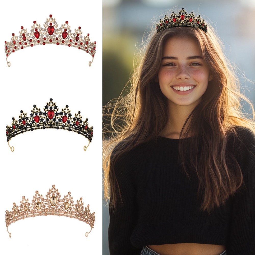 Vintage Korona Ślubna z Liśćmi – Women Accessories For Wedding recenzja i cena