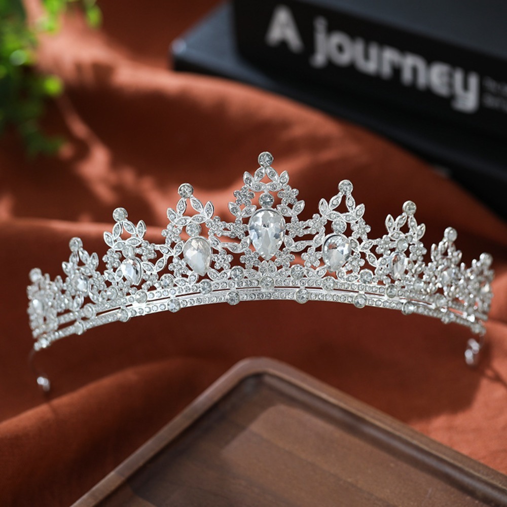 Vintage Korona Ślubna z Liśćmi – Women Accessories For Wedding recenzja i cena