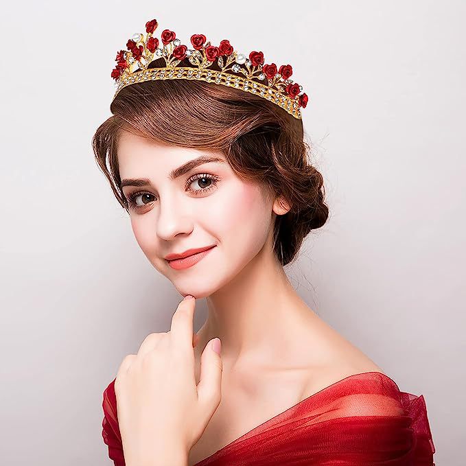 Barokowa ceramiczna korona ślu – Women Accessories For Wedding recenzja i cena