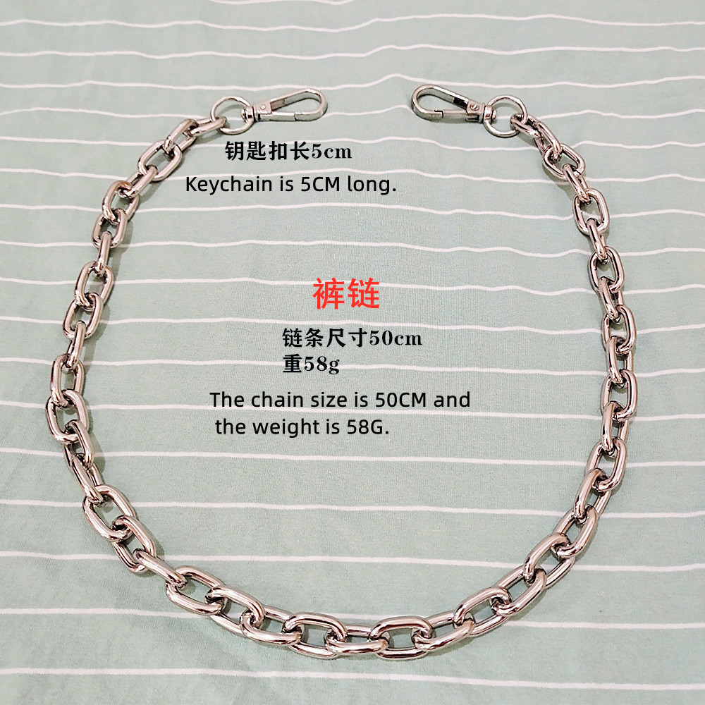 Moda Punk Hip-hop Łańcuch do s – Women'S Jeans Accessories Chain recenzja i cena