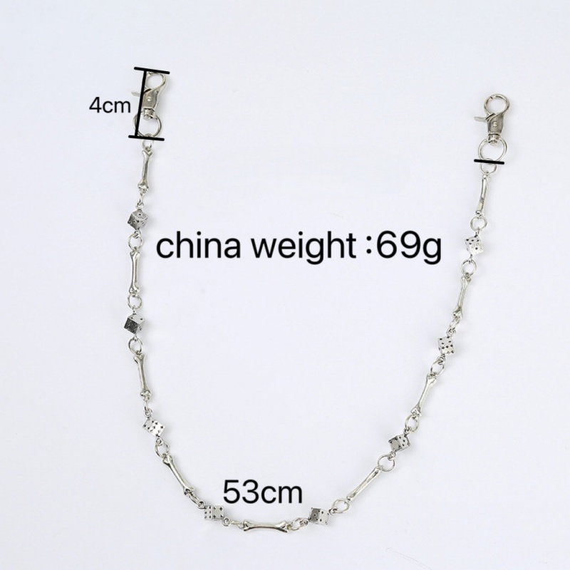 Łańcuch na spodnie w stylu pun – Women'S Jeans Accessories Chain recenzja i cena