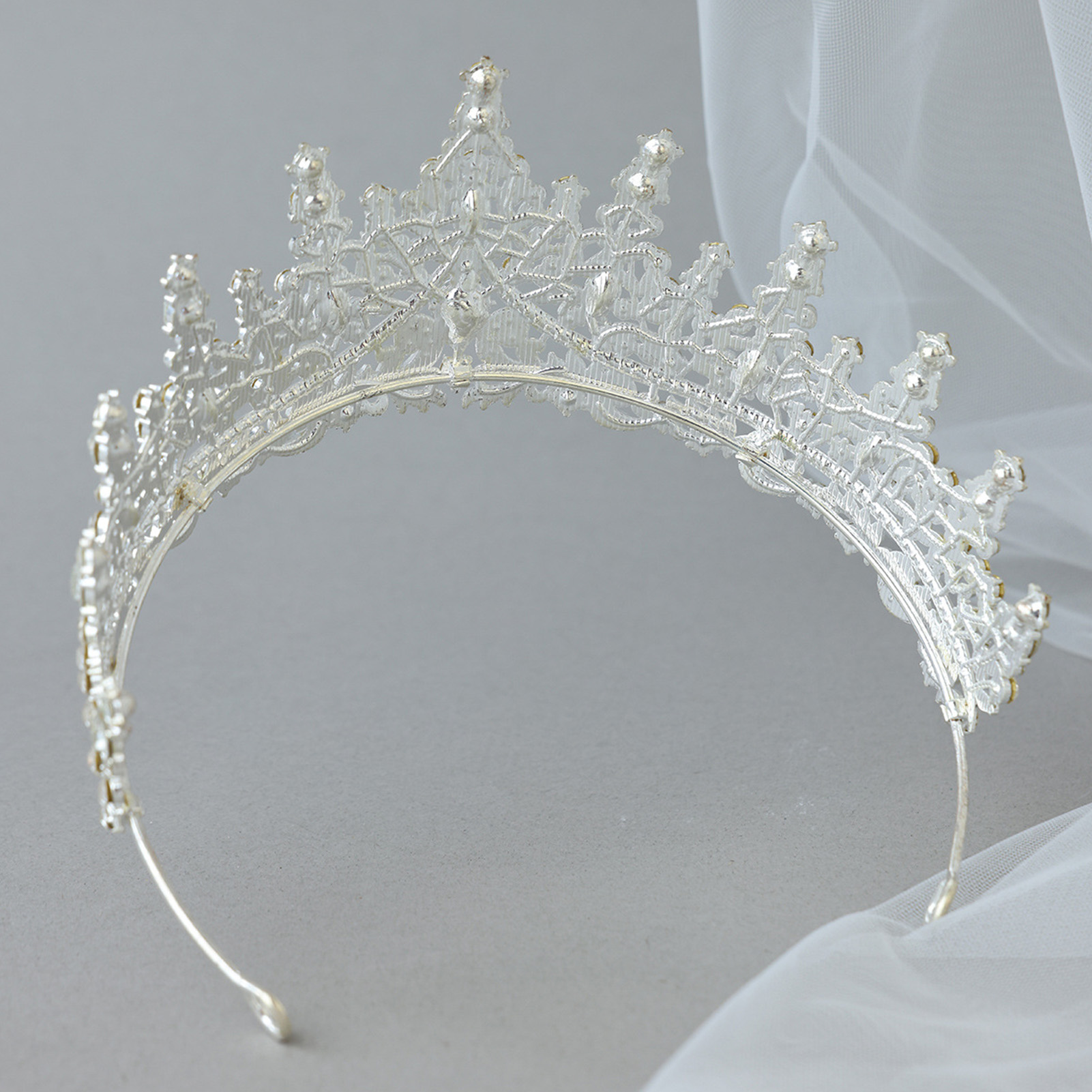 Świecąca korona ślubna z cyrko – Women'S Accessories And Jewelry recenzja i cena