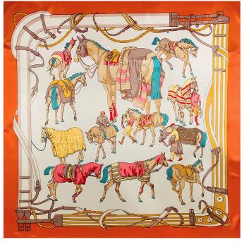 90cm War Horse Belt Square Sca – Women Accessories Brands recenzja i cena