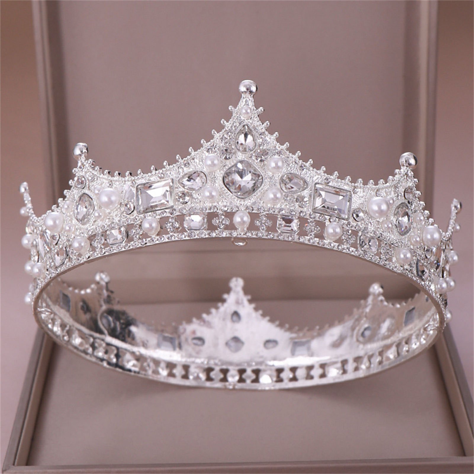 Aluminiowa Korona Tiara Retro  – Women Accessories For Wedding recenzja i cena